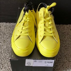 Converse x OPI yellow low tops